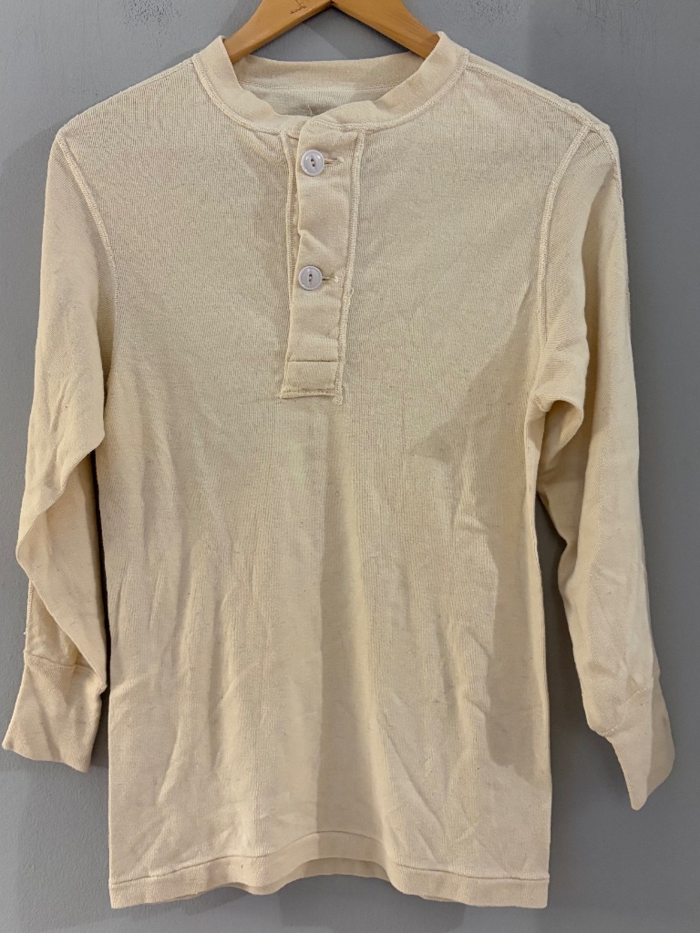 Authentic 1984 U.S. military thermal under shirt